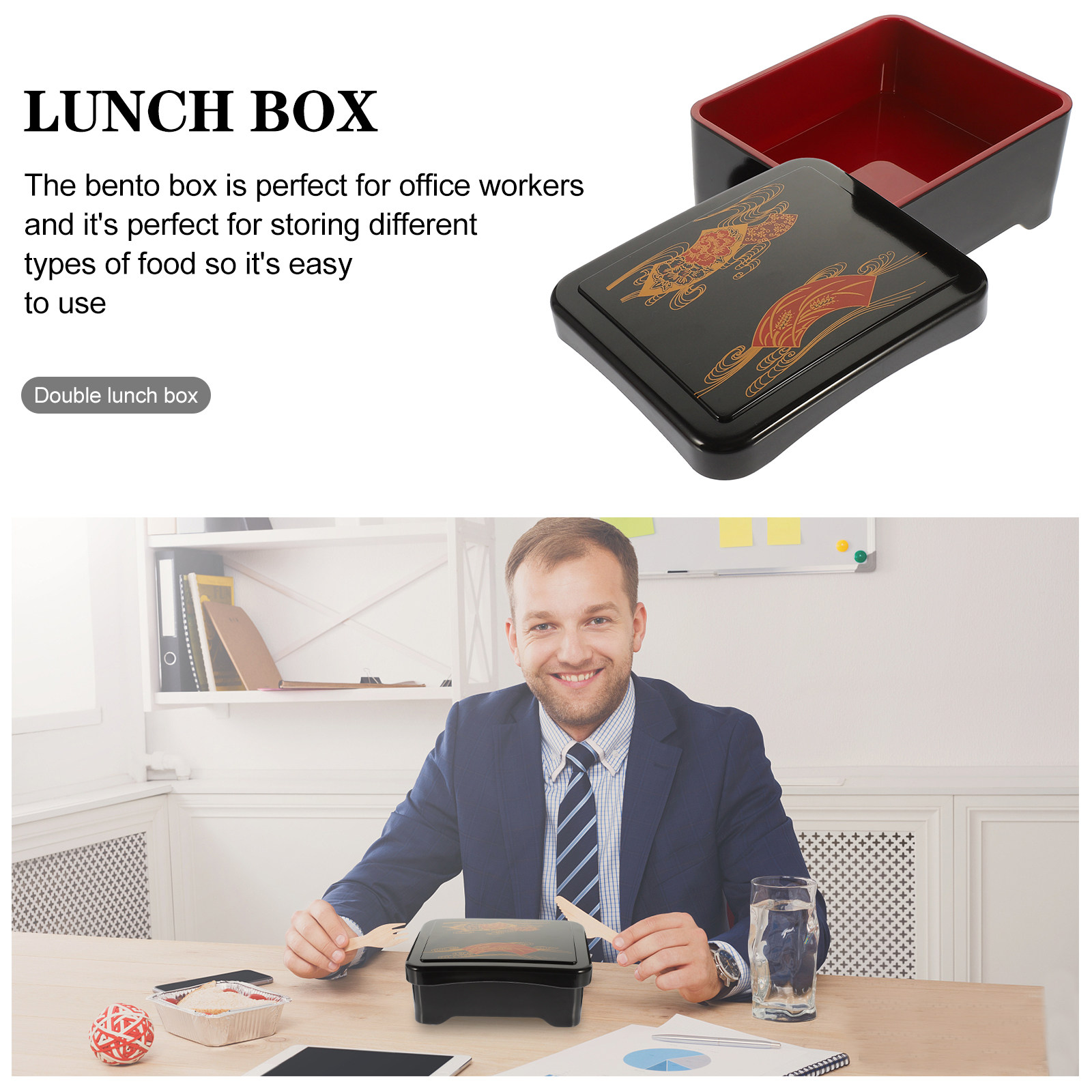1Pcs Heavy Duty Bento Box Food - Meal Prep With Rice 评论和价格