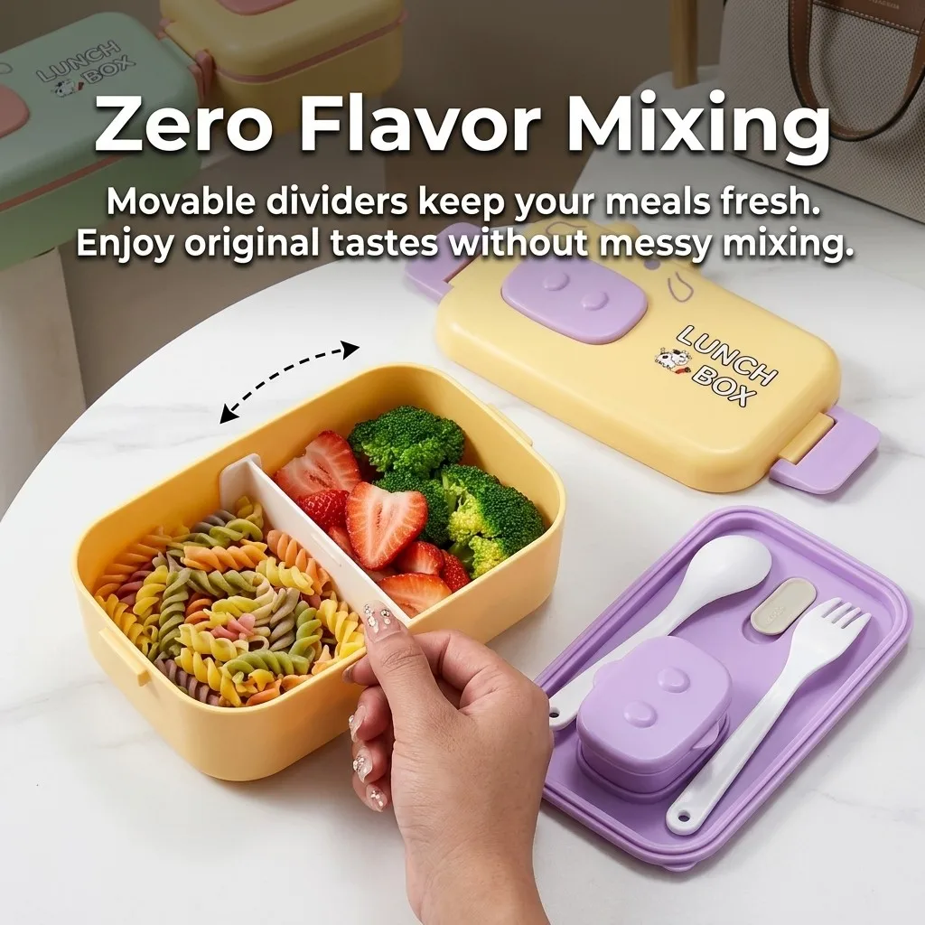 Microwavable Plastic Bento Box - Meal Prep Or Prep Meal 评论和价格