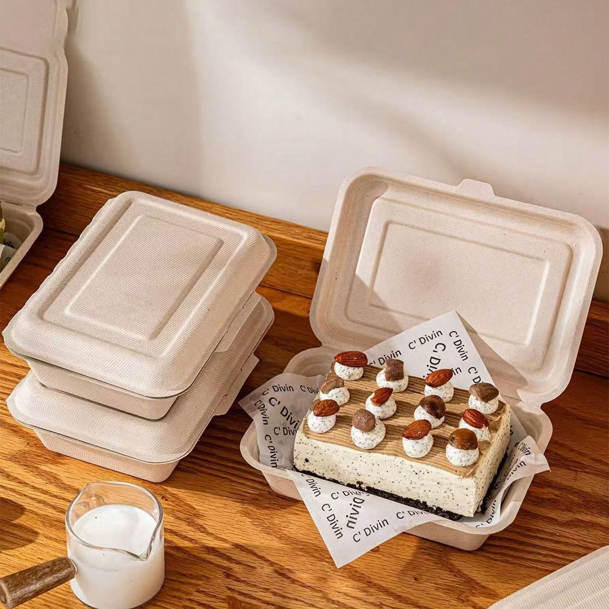 Ciabatta Packaging Box, Paper  - Meal Prep Bowl 评论和价格