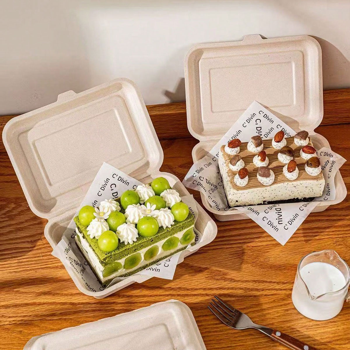 Ciabatta Packaging Box, Paper  - Meal Prep Bowl 评论和价格